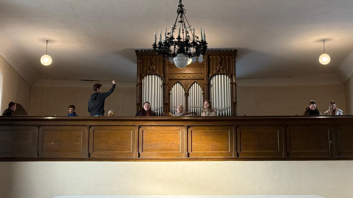 Vesmírná kapela na kůru