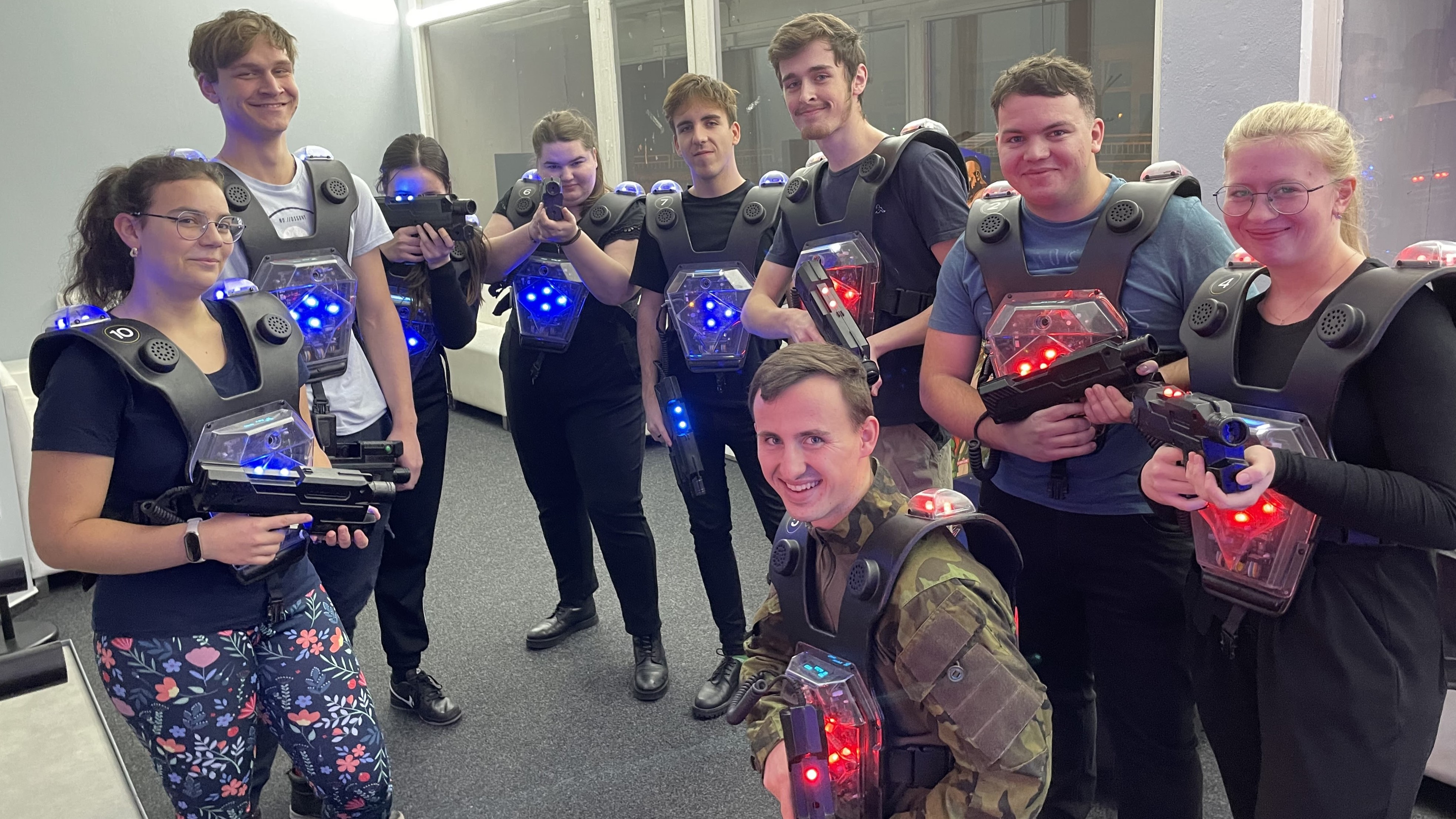 Vesmírná kapela na lasergame